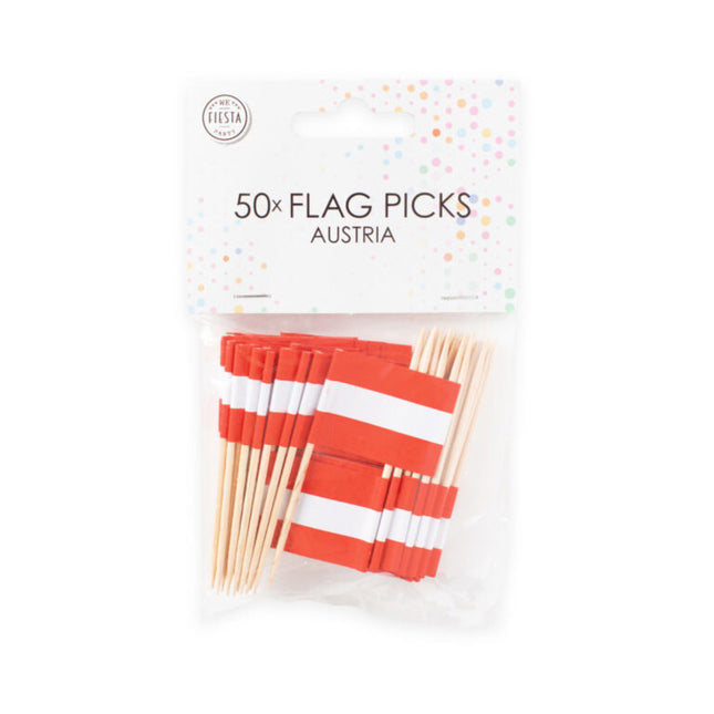 Oostenrijk Cocktailprikkers - 50 stuks