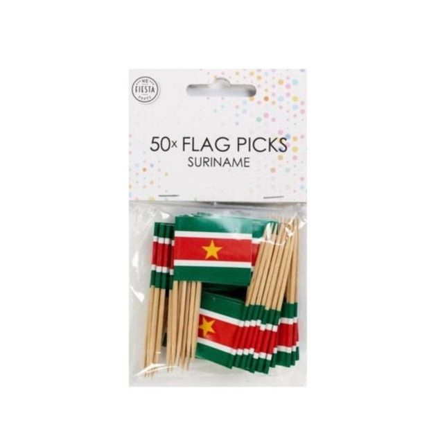 Suriname Cocktailprikkers - 50 stuks