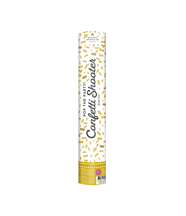 Confetti shooter - 40 cm - goud