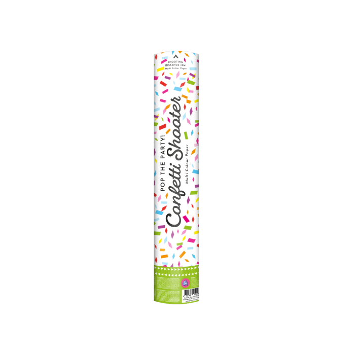 Confetti shooter - 40 cm - multicolor papier