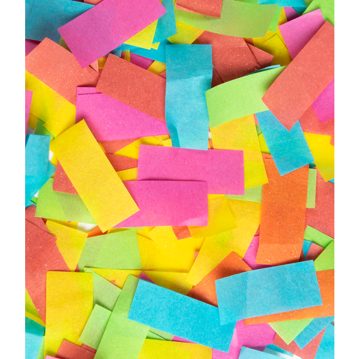 Confetti shooter - 40 cm - multicolor papier