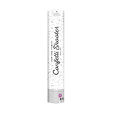 Confetti shooter - 40 cm - zilver
