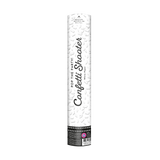 Confetti shooter - 40 cm - wit papier