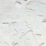Confetti shooter - 40 cm - wit papier