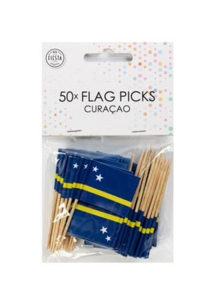 Curacao Cocktail Sticks - 50 pieces