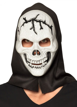 Day of the Dead - Skull Mask with Hood