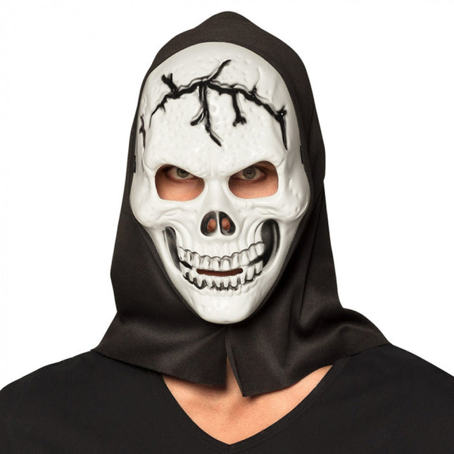 Day of the Dead - Masker schedel met kap