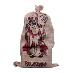 Jute zak van Sinterklaas - 60 x 102 cm