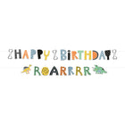 Dino Letter Garlands - 2 pieces - 150 cm - ROAR