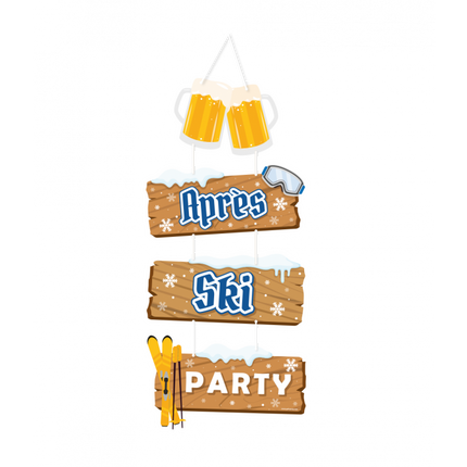 Après ski deurhanger