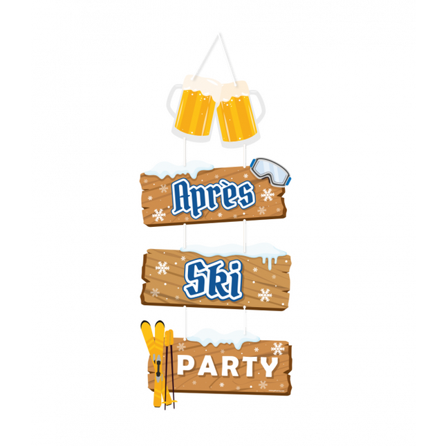 Après ski deurhanger