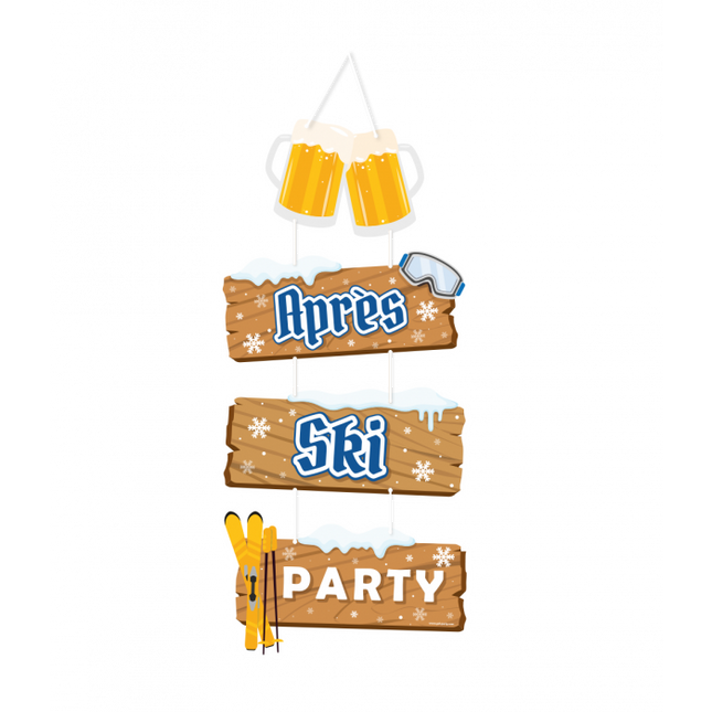 Après ski deurhanger