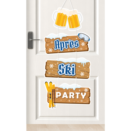 Après ski deurhanger