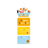 Sinterklaas deur decoratie