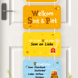 Sinterklaas deur decoratie