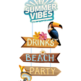 Summer Vibes deurhanger