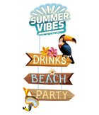 Summer Vibes deurhanger