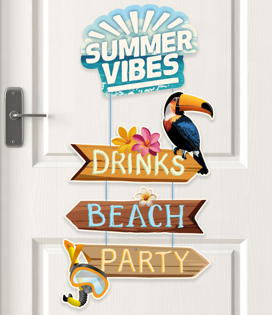 Summer Vibes deurhanger