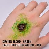 Grimas Drying Blood Green (10ml) – Professioneel Gestold Groen Nepbloed