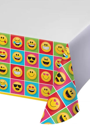 Emoji tablecloth - 137 x 259 cm