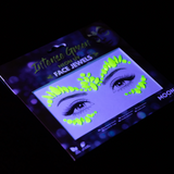 Gezichtsjuwelen Intense NEON groen