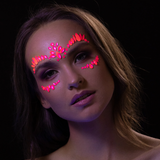 Gezichtsjuwelen Intense NEON roze