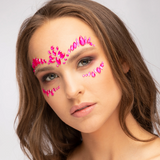 Gezichtsjuwelen Intense NEON roze