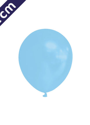 Balloons - 100 pieces - 12 cm - light blue