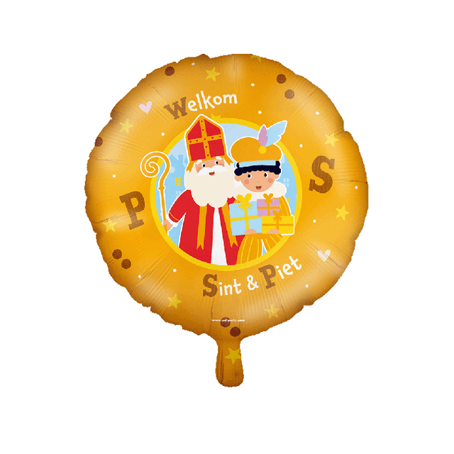 Sinterklaas folieballon - 46 cm