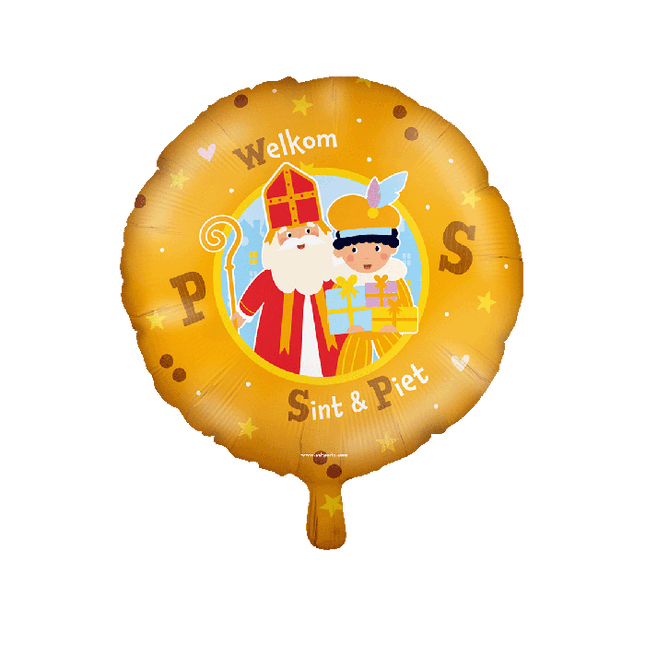 Sinterklaas folieballon - 46 cm