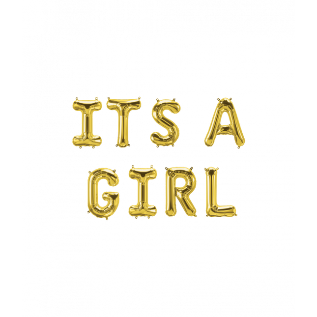 It's a Girl Folieballon - 40 cm