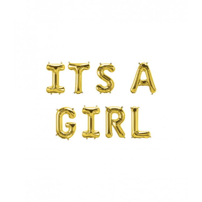 It's a Girl Folieballon - 40 cm