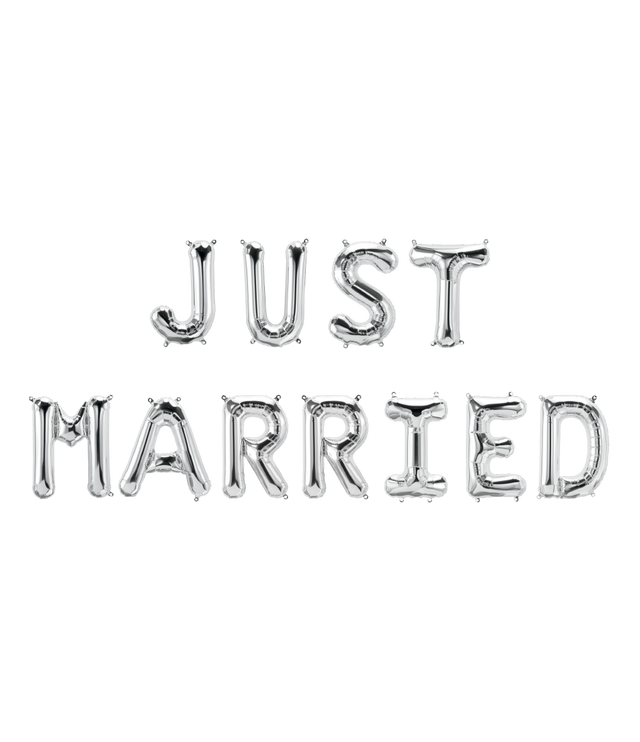 Just Married folieballon - 40 cm