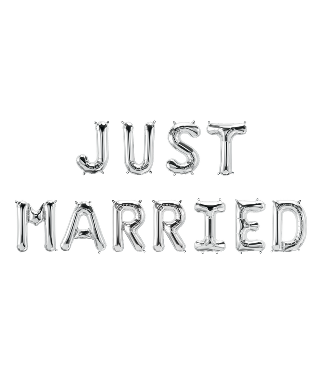 Just Married folieballon - 40 cm