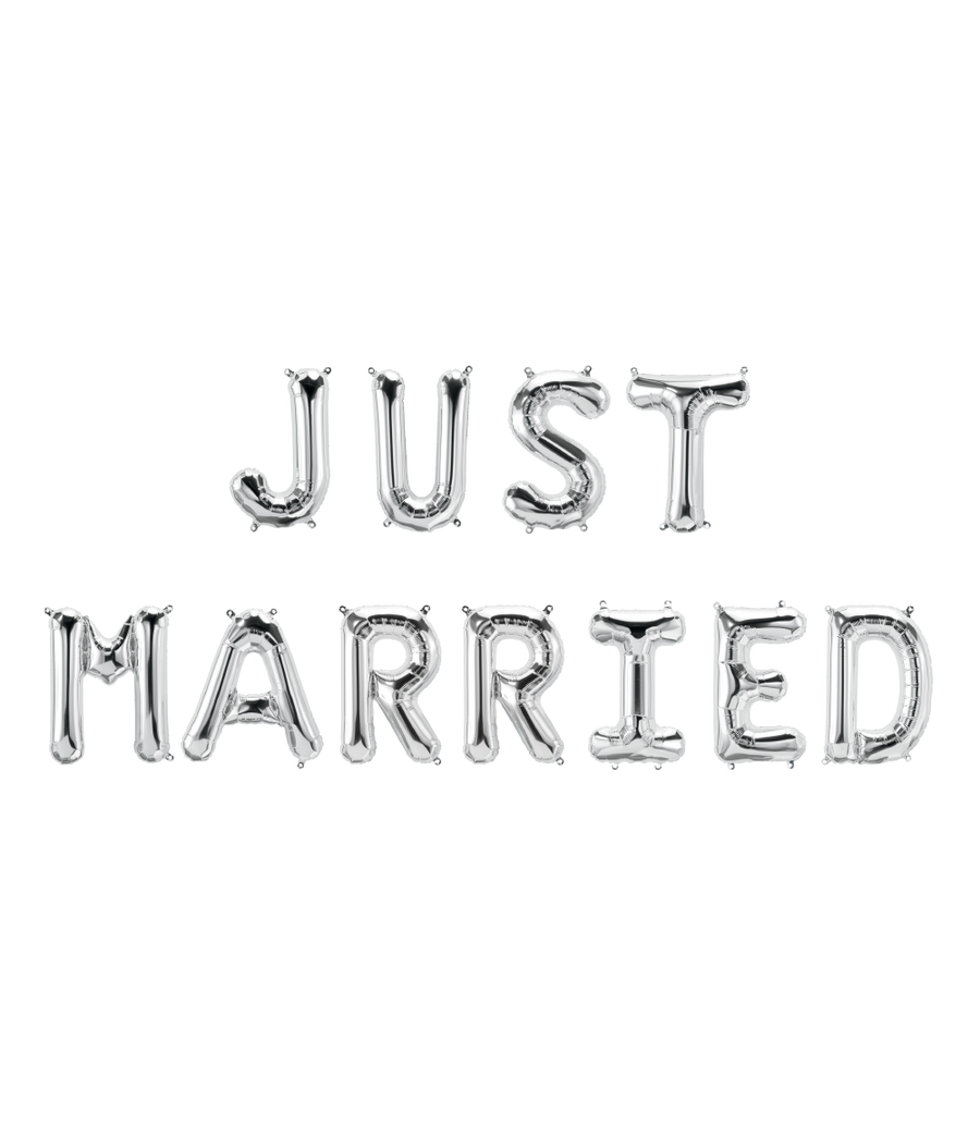 Just Married folieballon - 40 cm