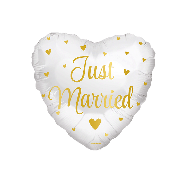 Just Married folieballon - 45 cm