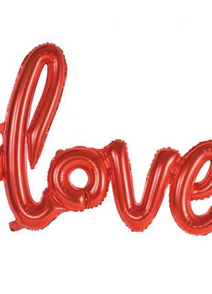 Foil balloon "Love" - length 119 cm