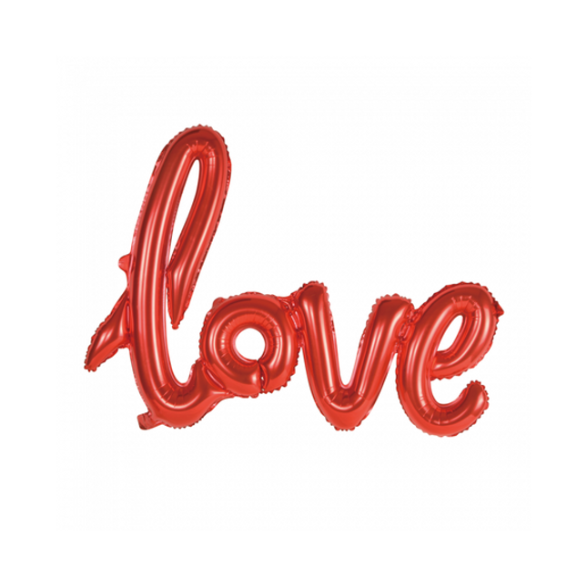 Folieballon "Love"  - lengte 119 cm