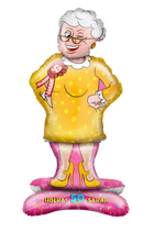 Folieballon Sarah pop - 90 cm