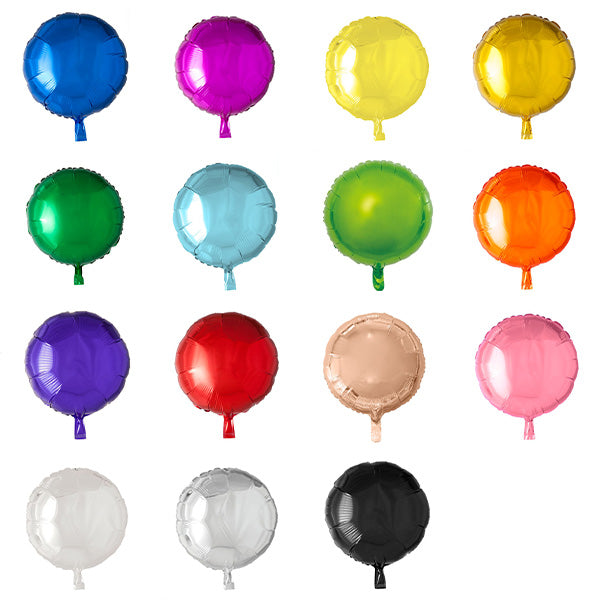 Folieballon rond - 46 cm