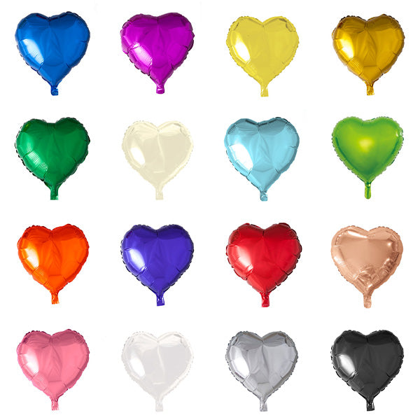 Folieballon hart - 46 cm