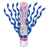 Gender Reveal Blue confetti shooter