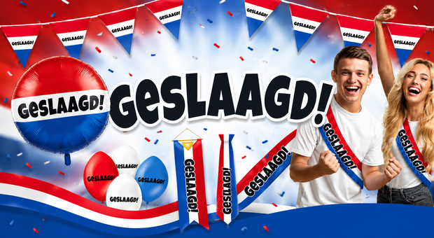 Banner image for: <h2>Geslaagd versiering</h2>