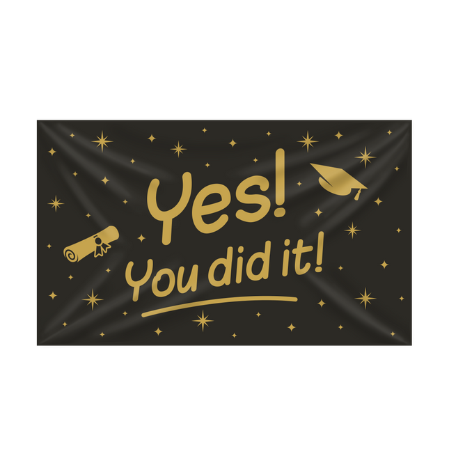 You did it! Gevelvlag XXL - 90 x 150 cm