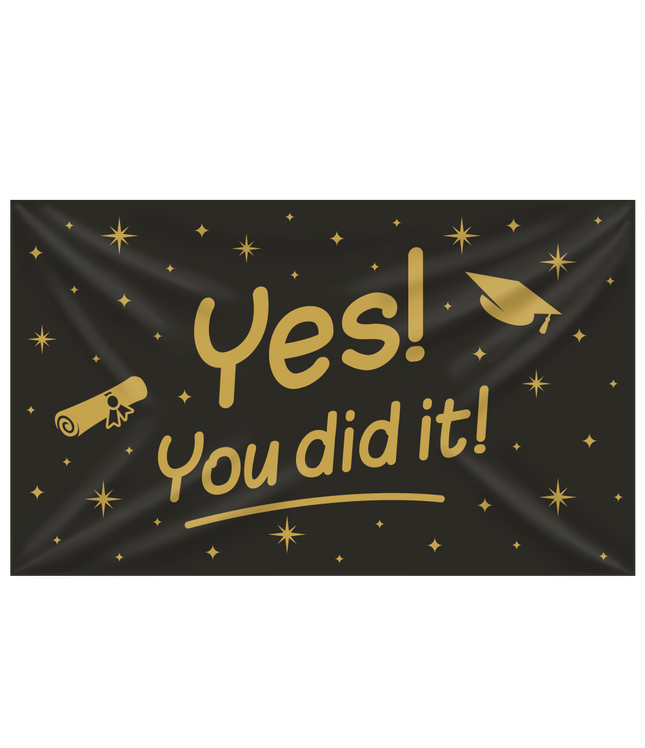 You did it! Gevelvlag XXL - 90 x 150 cm