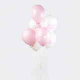 Baby girl Ballonnen - 8 stuks - 30 cm