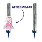 Gender reveal fontein - it's a Girl