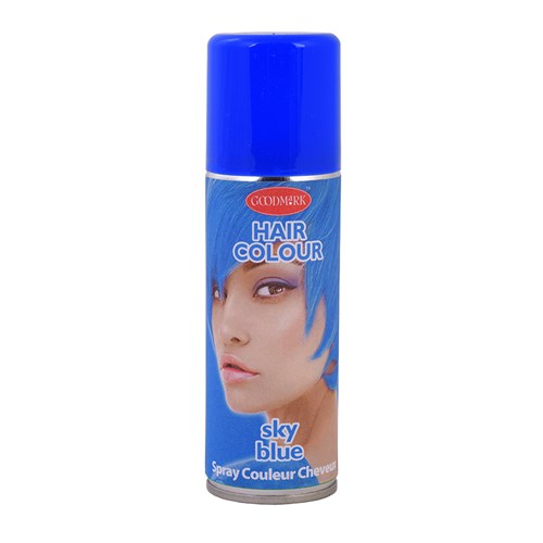 Haarkleurspray blauw - 125 ml