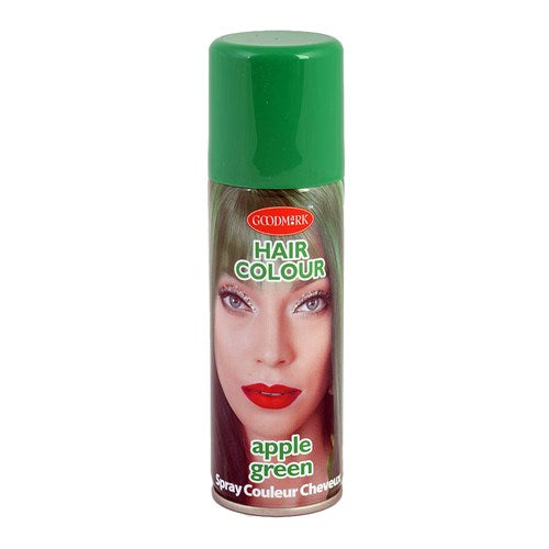 Haarkleurspray groen - 125 ml