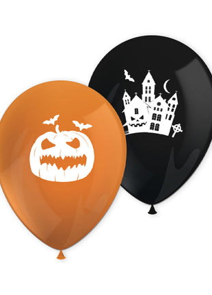 Halloween - Balloons - 8 pieces - 30 cm